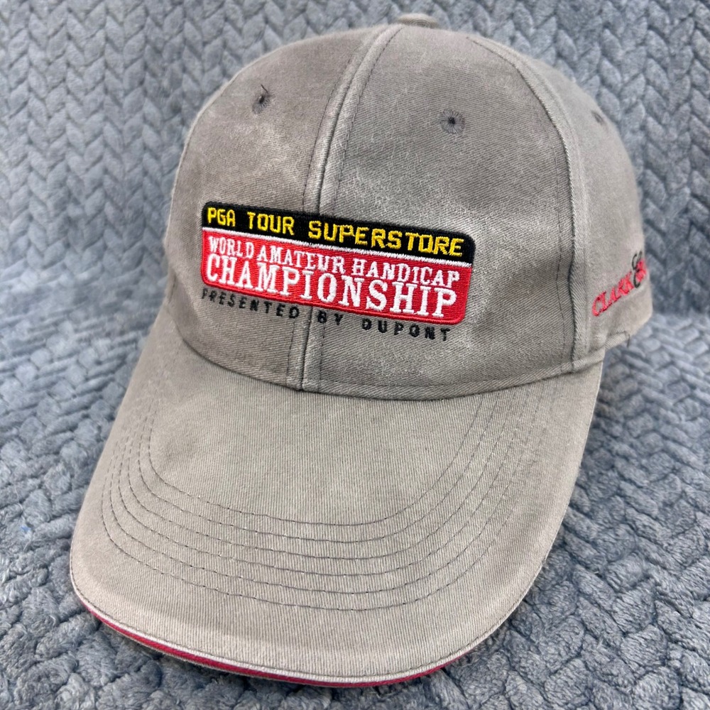 PGA Tour World Amateur Handicap Championship Mens Gray Clark &‎ Gregory Hat OSFM
